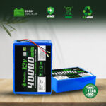 AshvaVolt® 12v 40AH Lithium-Ion Rechargeable Battery Pack