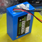 AshvaVolt® 12v 40AH Lithium-Ion Rechargeable Battery Pack – 3S 18650 3C with BMS Protection For Electric Cycle, Solar & Others | 12 volt 40000mAh