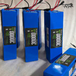 AshvaVolt 12v 30AH Lithium-Ion Rechargeable Battery Pack For Electric Cycle, Solar & Others with BMS Protection