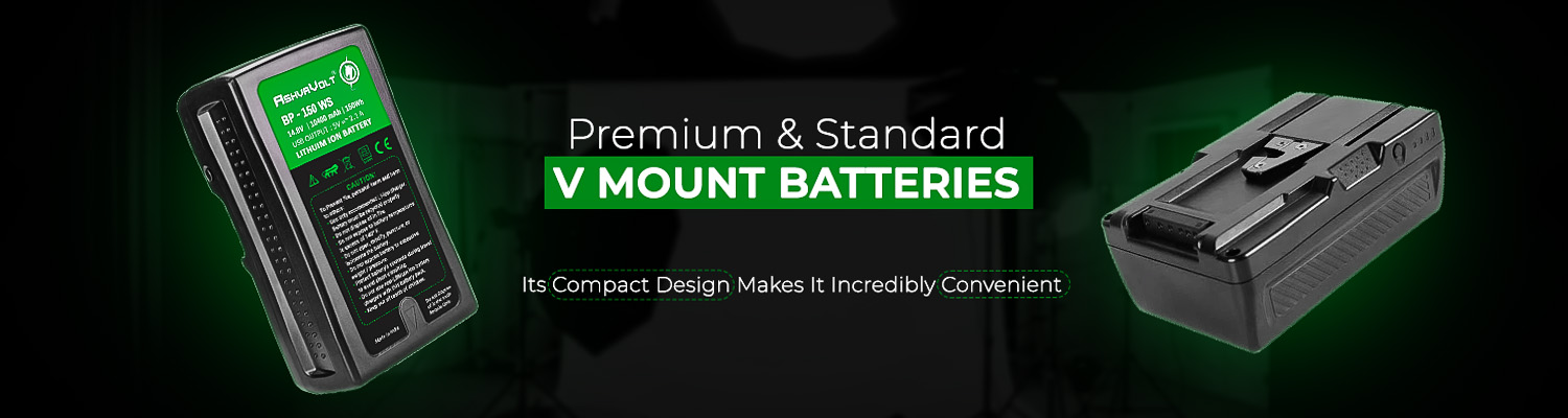 The AshvaVolt BP-150 V Mount Battery is a game-changer for my video production work. Its compact design makes it incredibly convenient, and the 10.4Ah capacity keeps my gear running for extended shoots. It's compatible with my Sony camcorder, and the 150W power output is a game-changer. Highly recommended!