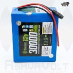 AshvaVolt® 12v 30AH Lithium-Ion Rechargeable Battery Pack with BMS Protection For Electric Cycles