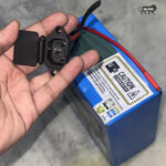 AshvaVolt® 24V (25.6V) 12Ah Lithium Iron Phosphate Battery Pack Solar Inverter, E-Bike with BMS protections