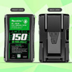 AshvaVolt®-BP-150-V-Mount-Battery14.8V-10400mAh-10.4Ah-Rechargeable-Li-ion-Battery-camera-battery