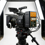 AshvaVolt® BP-300 V Mount Battery 14.8V 21000mAh (21Ah) Rechargeable Li-ion Battery, Black, Small Compatible with Broadcast, LED Lightss