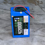 AshvaVolt® 12.8V 42Ah 537.6W 4S7P Li-Fe Lithium Iron Phosphate Battery Pack with BMS Protection For Solar Inverter, E-Bike and 2 years Warranty | 12.8v 42000mAh LifePo4 Battery