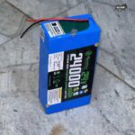 AshvaVolt® 24V/25.6V 24Ah 615Wh 8S4P Lithium Iron Phosphate Battery Pack with BMS protection