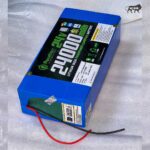 AshvaVolt® 24V/25.6V 24Ah 615Wh 8S4P Lithium Iron Phosphate Battery Pack with BMS protection