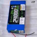 AshvaVolt® 24V/25.6V 24Ah 615Wh 8S4P Lithium Iron Phosphate Battery Pack with BMS protection
