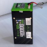 AshvaVolt® 60volt 40Ah Lithium Ion Rechargeable Battery Pack With Metal Box for EV, Solar Inverter, E-Bike, Toto Battery with BMS protection
