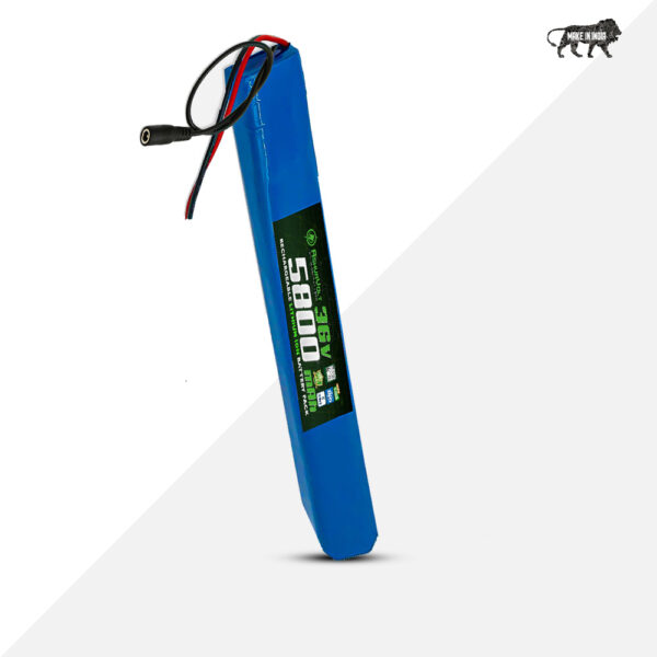 AshvaVolt® 36V 5.8Ah 208.8Wh 10S2P Lithium-Ion Rechargeable Battery Pack With BMS Protection For E bikess