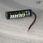 AshvaVolt® 3.7V 1800mAh 18650 Rechargeable Lithium Battery Pack with 1S 1P BMS Protection, Over-discharge and Short-Circuit Protection