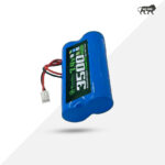 AshvaVolt® 7.4V 3500mAh Rechargeable Lithium Battery Pack with BMS Protection - 2S 1P 18650 Li Ions