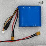 AshvaVolt® 7.4V mAh Rechargeable Lithium Battery Pack with BMS Protection – 2S 2P 18650 Li Ion Batterys