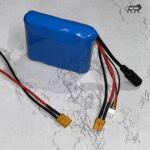 AshvaVolt® 7.4V mAh Rechargeable Lithium Battery Pack with BMS Protection – 2S 2P 18650 Li Ion Batterys