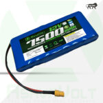 AshvaVolt® 11.1V (12V) 7500mAh Lithium-Ion 18650 3S3P Rechargeable Battery Pack fish finder, toy car, LED flashlight, emergency light