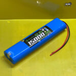 AshvaVolt® 12.8V 15Ah 192W 4S 1P Li-Fe Lithium Iron Phosphate Battery Pack with BMS Protection For Solar Inverter, E-Bike and 2 years warranty