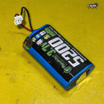 AshvaVolt® 3.7V 5200mAh Rechargeable Lithium-ion Battery Pack -1S 2P 18650 with BMS Protection DIY, LED, Toys, Electronic JST 2 Pin Connector