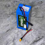 AshvaVolt® 36V 10.4Ah 10S4P Lithium-Ion Rechargeable Battery Pack with BMS Protection For Electric Bike Cycles