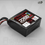 AshvaVolt 11.1V 2200mAh Li-Ion Battery Pack - 3S1P 18650 3C with BMS Protection & Male Female DC Jack and 4 Pin JST Connector