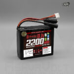 AshvaVolt 11.1V 2200mAh Li-Ion Battery Pack - 3S1P 18650 3C with BMS Protection & Male Female DC Jack and 4 Pin JST Connector