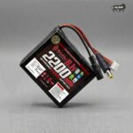 AshvaVolt 11.1V 2200mAh Li-Ion Battery Pack - 3S1P 18650 3C with BMS Protection & Male Female DC Jack and 4 Pin JST Connectorssss