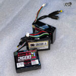 AshvaVolt 11.1V 2600mAh Li-Ion Battery Pack - 3S1P 18650 3C with BMS Protection & Male Female DC Jack and 4 Pin JST Connector