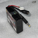 AshvaVolt 11.1V 2600mAh Li-Ion Battery Pack - 3S1P 18650 3C with BMS Protection & Male Female DC Jack and 4 Pin JST Connector