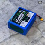 AshvaVolt® 24V 15Ah 380Wh 8S1P Lithium Iron Phosphate Battery Pack with BMS Protection and Warranty