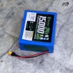 AshvaVolt® 24V 15Ah 380Wh 8S1P Lithium Iron Phosphate Battery Pack with BMS Protection and Warranty