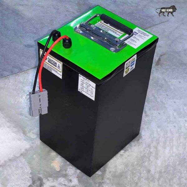 AshvaVolt® 60volt 35Ah 16S Lithium Ion Rechargeable Battery Pack With BMS protection and Premium Metal Box for EV, Electric Bike Battery