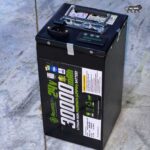 AshvaVolt® 24V /25.6V 30Ah 8S2P Lithium Iron Phosphate Battery Pack with BMS Protection and Premium Metal Box, Digital SOC Display For Electric Cycle , Solar | 24V 30Ah LiFePO4 battery