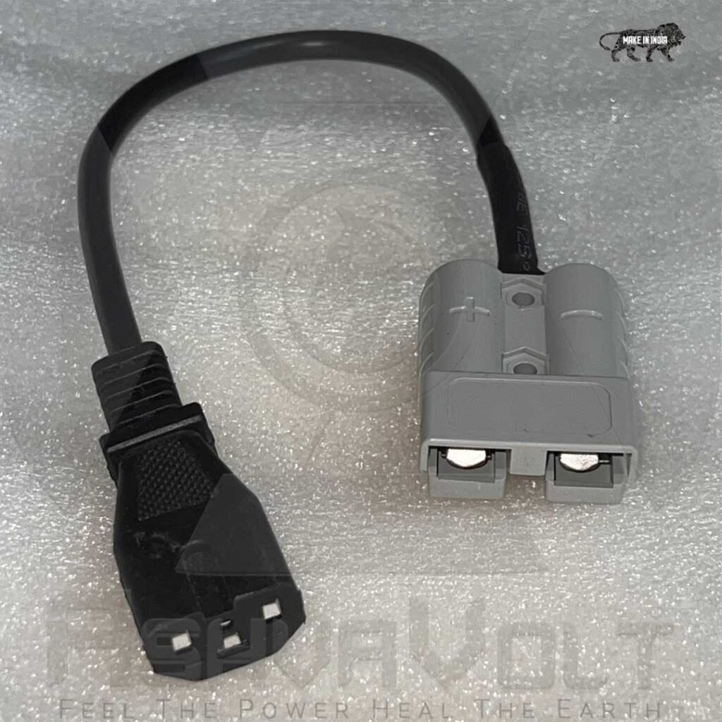 AshvaVolt® 3 Pin Female Connector Power Socket Computer plug with SB50 50A 600V Power Connector