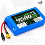AshvaVolt® 24V 4.5Ah (4500mAh) Lithium-Ion Rechargeable Battery Pack with BMS Protection