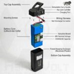 AshvaVolt® 48V 20Ah 13S (54.6V) Lithium-Ion Rechargeable Battery Pack For Electric Vehicle