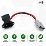 AshvaVolt® SB 50 Connector Power Socket With 3 PIN CHARGING SOCKET Computer plug with SB50 50A 600V Power Connector