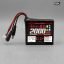 AshvaVolt 11.1V 2000mAh Li-Ion Battery Pack - 3S1P 18650 3C with BMS Protection & Male Female DC Jack and 4 Pin JST Connectorss