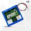 AshvaVolt® 3.7V 10400mAh Rechargeable Lithium-ion Battery Pack -1S 4P 18650 with BMS Protection DIY, LED, Toys, Electronic JST 2 Pin Connector Compact Size for DIY Projects, LED Lights, Toys, Bluetooth Speakers, Solar Gadgets 4.2V