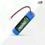 AshvaVolt® 3.7V 2500mAh 18650 Rechargeable Lithium Battery Pack with 1S 1P BMS Protection, Over-discharge and Short-Circuit Protectionsss
