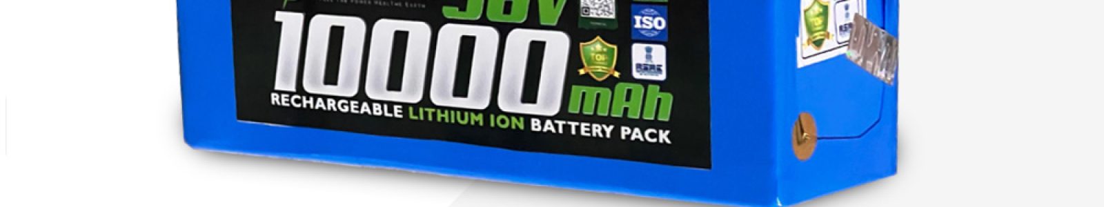 AshvaVolt® 36V 10Ah Lithium-Ion Rechargeable Battery Pack For Electric Cycle, Solar & Others EV 10Ah Battery for xBikdssasde