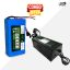 AshvaVolt® 48V 16Ah Lithium-Ion Battery Pack With BMS Protection & 48V 5Amps (54.6V) Auto Cutoff Charger Combo