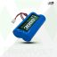 AshvaVolt® 7.4V 3000mAh Rechargeable Lithium Battery Pack with BMS Protection - 2S 1P 18650 Li Ion