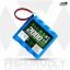 AshvaVolt®14.8V 14.4V 2000mAh 18650 4S1P (16.8V Max) Li-Ion Rechargeable Pack with BMS Protection Two Wire Connector