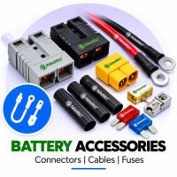 Lithium Battery Accessories & Connectors | AshvaVolt